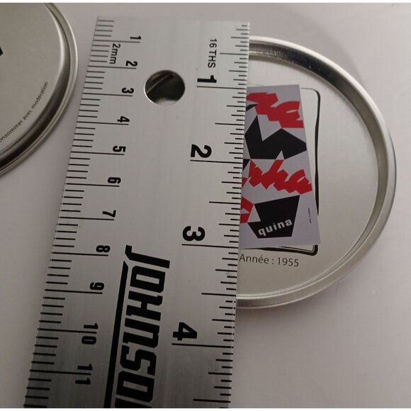 St Raphael L'Aperitif France Aperitif Metal Coasters Lot of 5 Ad Promo Set Frenc - Picture 5 of 5